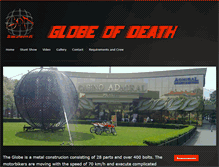Tablet Screenshot of globeofdeath.eu
