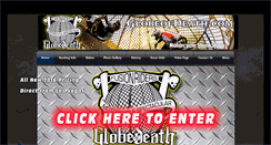 Desktop Screenshot of globeofdeath.com